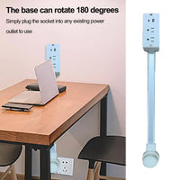 Voltage-Extender Rotating Outlet Extender