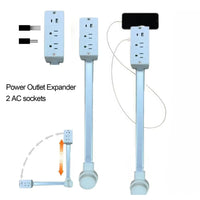 Voltage-Extender Rotating Outlet Extender